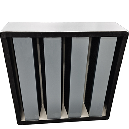 镀锌框活性炭箱式 V型过滤器