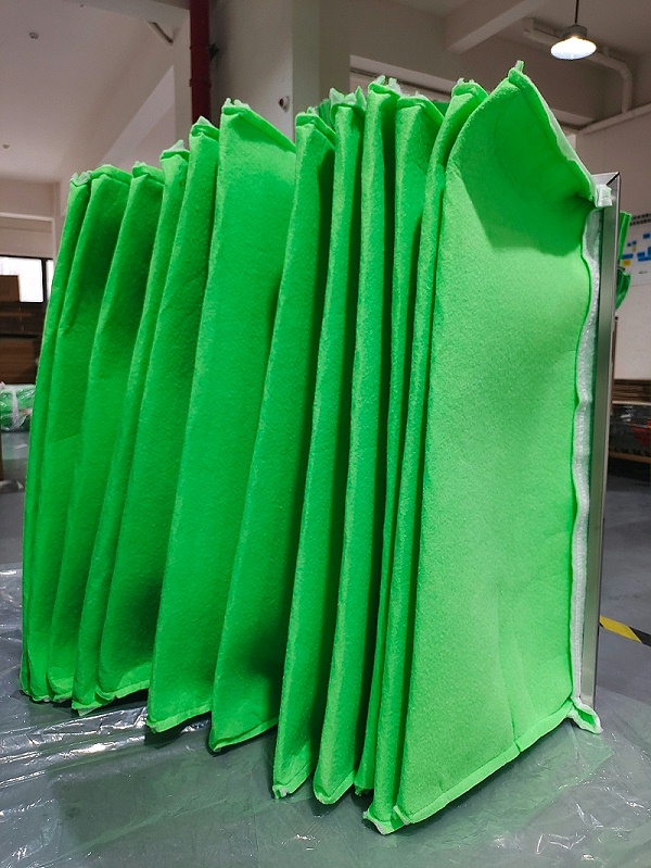 304不锈钢中效袋式过滤器F6-2