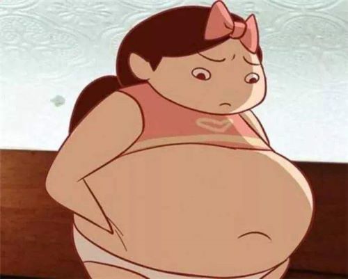 肚子上的肉三