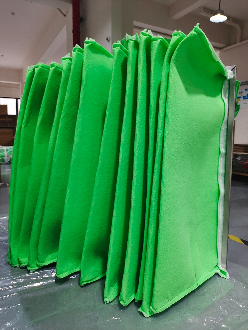304不锈钢中效袋式过滤器F6-2